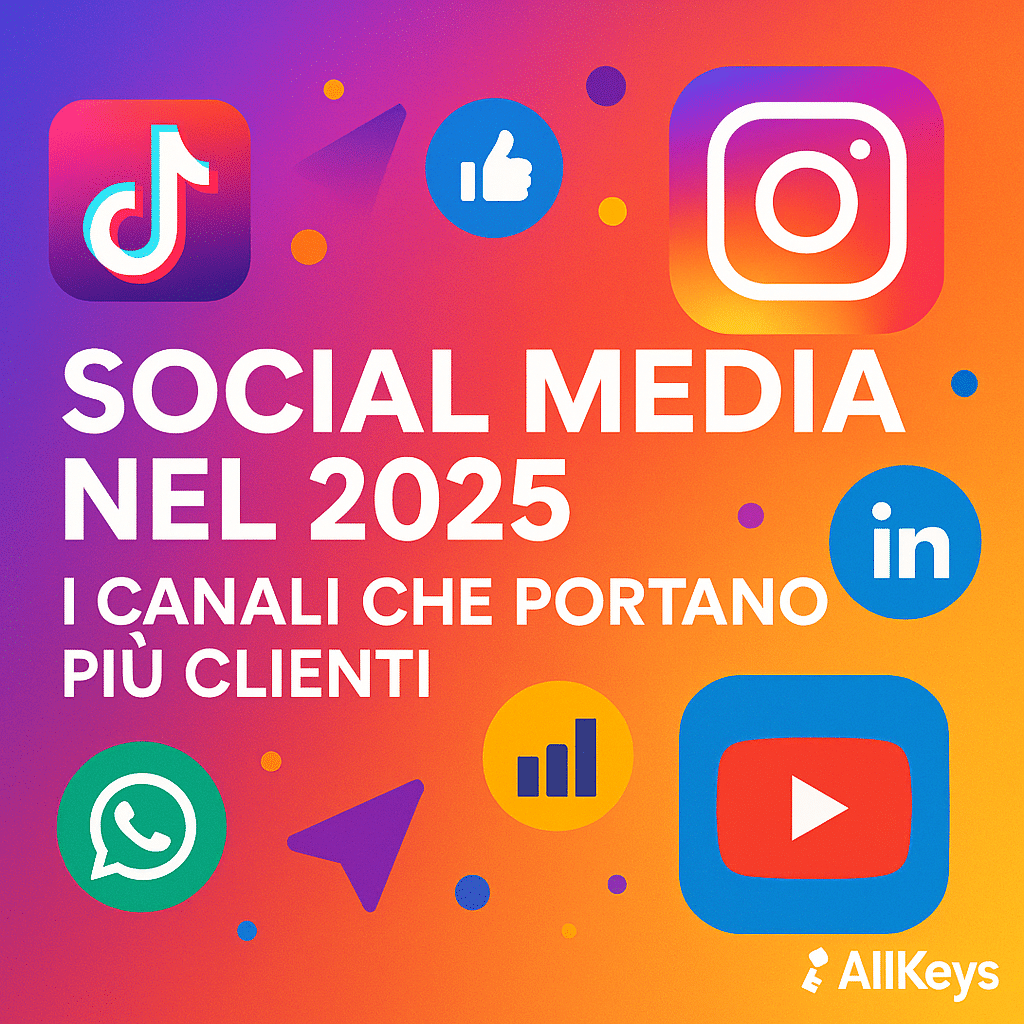 Social Media nel 2025 I Canali che Portano più Clienti